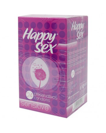 HAPPY SEX PRESERVATIVO SENSITIVE 24 UDS