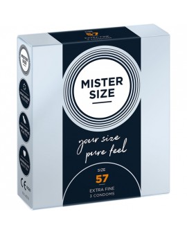 MISTER SIZE 57 (3 PACK) - NATURAL 57 CM