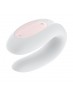 SATISFYER DOUBLE JOY CON APP ORO BLANCO ROSA