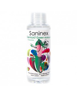 SANINEX MERMAID GREEN MULTIORGASMIC - SEX & MASSAGE OIL 100ML
