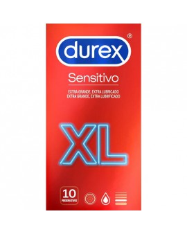 DUREX XL SENSITIVOS 10UDS