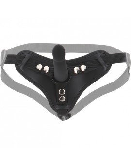 STRAP-ON HARNESS WITH DONG S NEGRO