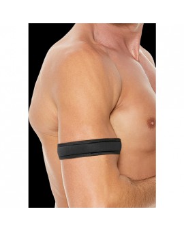 OUCH PUPPY PLAY - NEOPRENE ARMBANDS - NEGRO