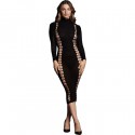 LE DÉSIR-SHADE-CARME XI - DRESS WITH TURTLENECK - ONE SIZE