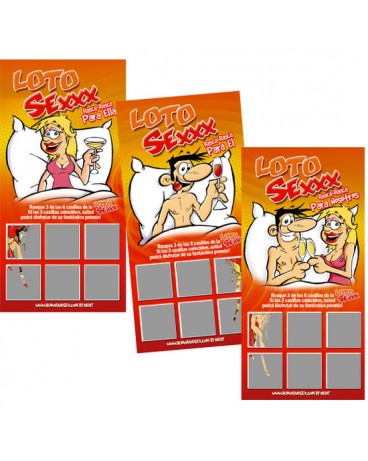 PACK 12 LOTO SEX RASCA RASCA HETERO