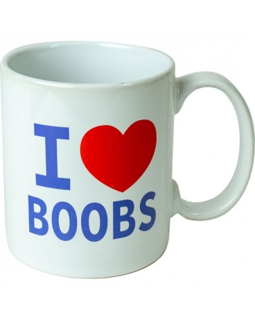 TAZA I LOVE BOOBS