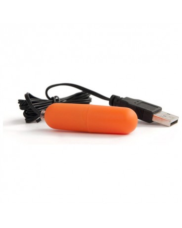 BALA VIBRADORA USB NARANJA