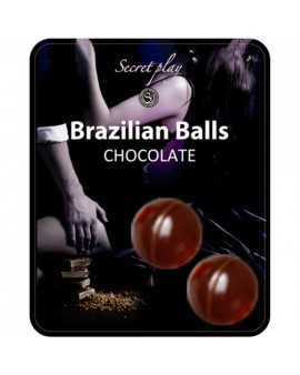 SECRET PLAY SET 2 BRAZILIAN BALLS AROMA CHOCOLATE